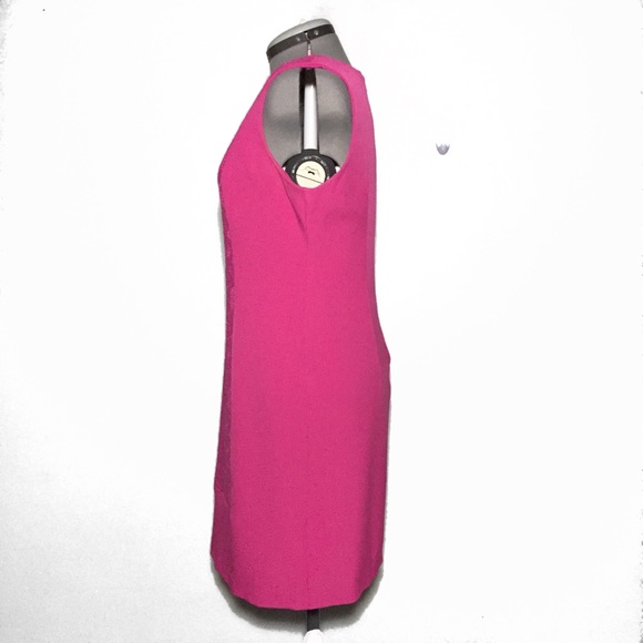 Studio One NY Pink Sheath Dress with Lace Front 12 - Picture 5 of 7